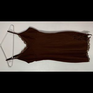 Forever 21 Lace brown dress